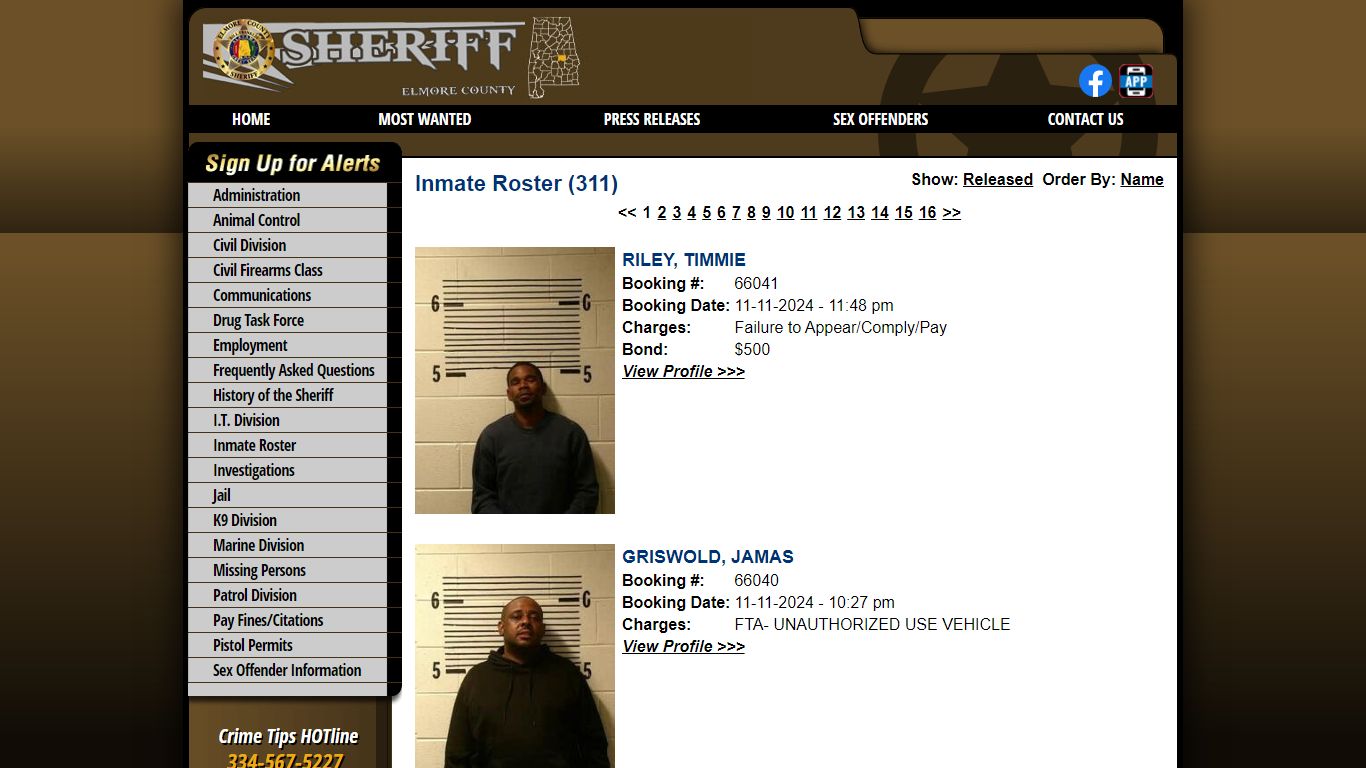 Inmate Roster - Current Inmates Booking Date Descending - Elmore County ...